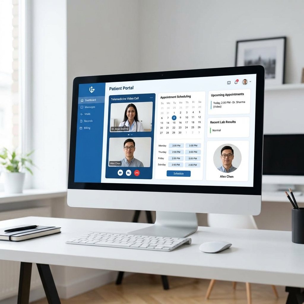 HealthTech Portal Pacientov
